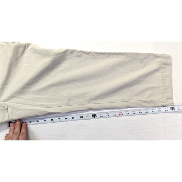 Ralph Lauren Sport Chino Women Size 6 Beige Straight Leg Pants - Picture 9 of 11